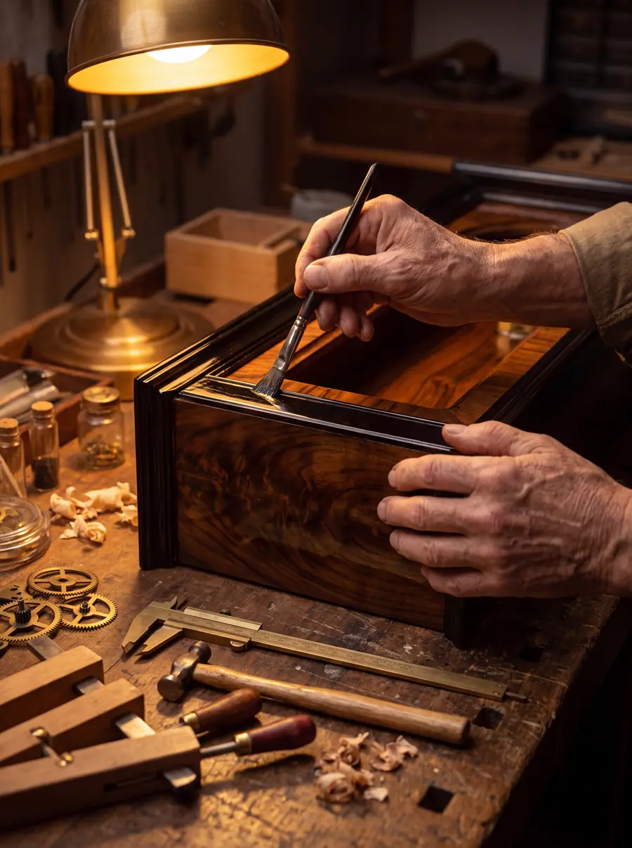 Handwork in the ZEITCRAFT atelier